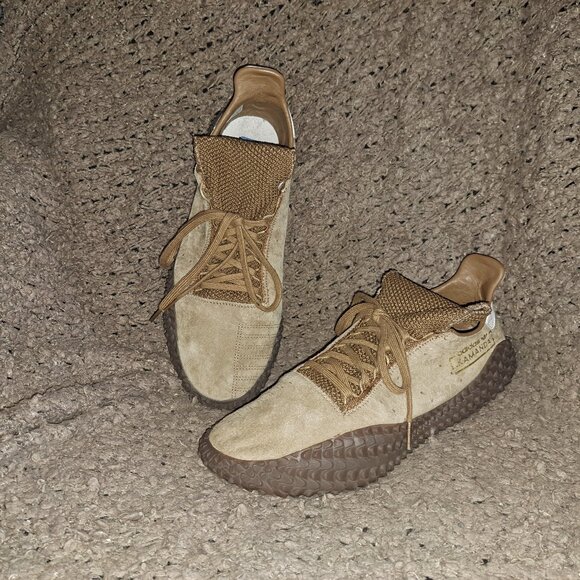 ADIDAS-KAMANDA-Raw Desert-Rare Color-Suede/Rubber-Size 12-Excellent - Picture 1 of 9